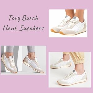 LIKE NEW Tory Burch Hank Sneakers Size 6.5M